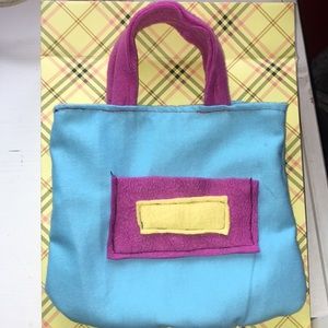 Banana Doodlez makeup tote bag